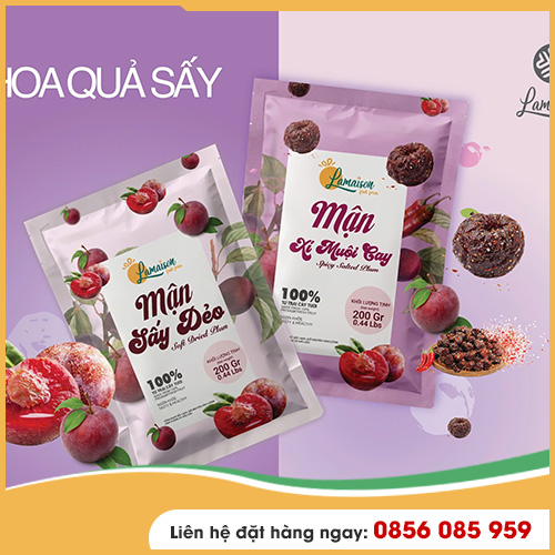 Trái cây sấy Sơn La